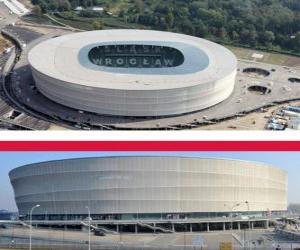пазл Городской стадион (42.771), Вроцлав - Польша